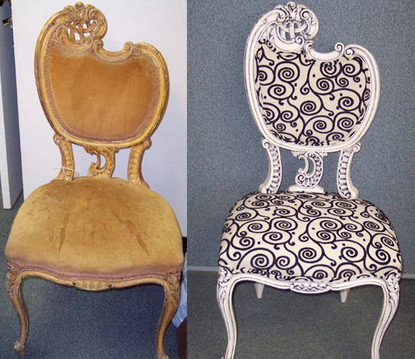 Before and After Furniture Restoration