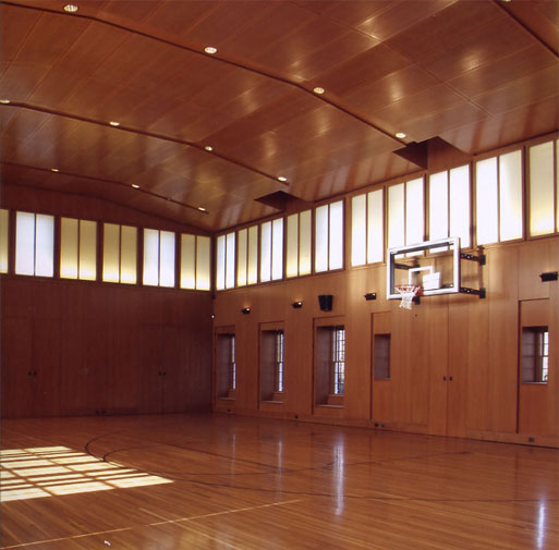 Basketball Court Woodwork